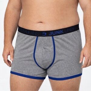 Men's Junk Gray Boxer Briefs